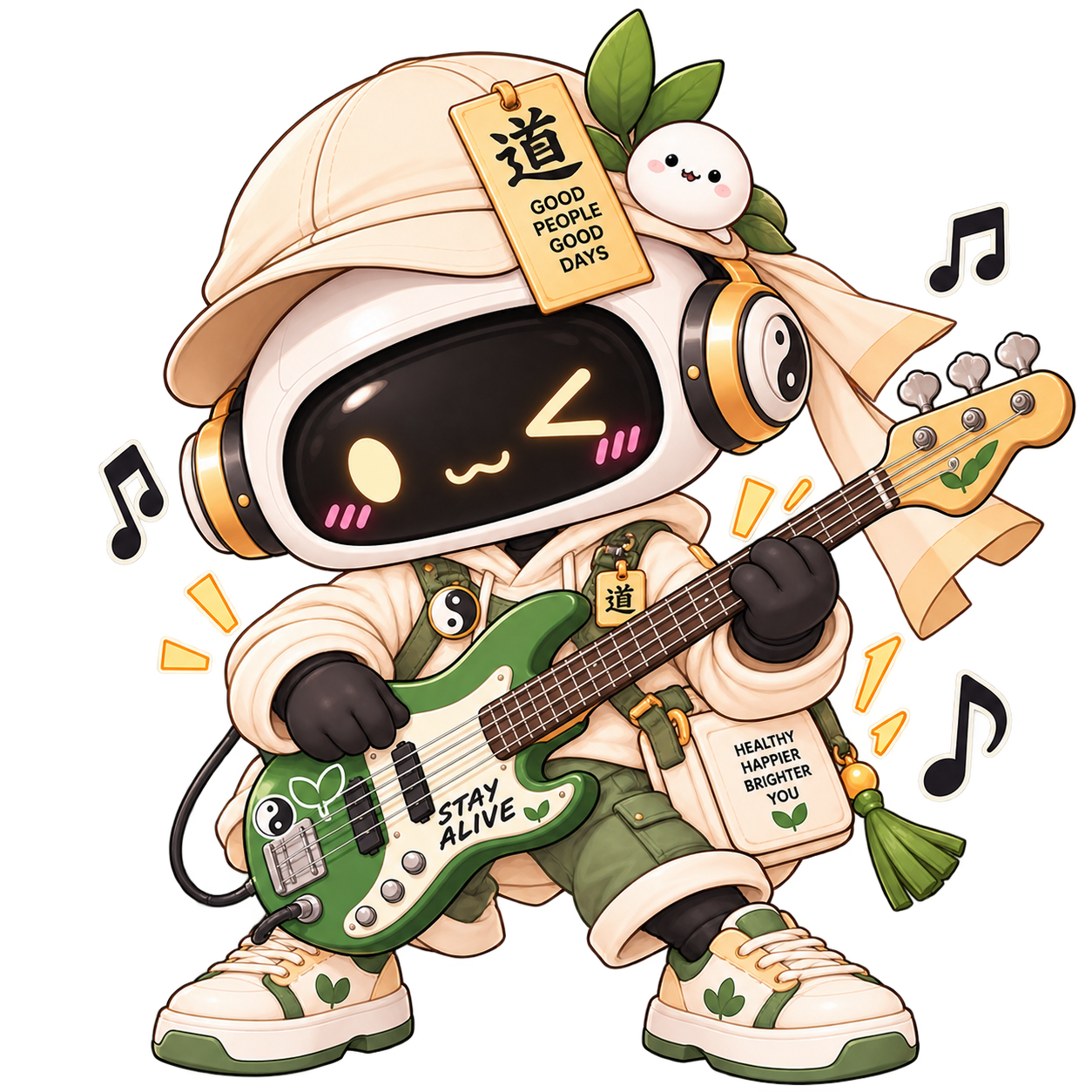 DIO playing bass